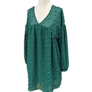 Entro Long Sleeve Boho Dress S